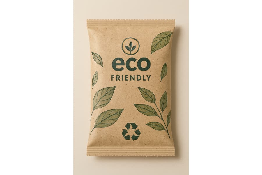 Ảnh: Gói giấy thân thiện với môi trường 